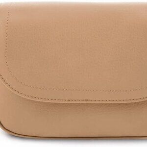 Small Crossbody Bags for Women Trendy Flap Saddle Purses with Tassel Vegan leath